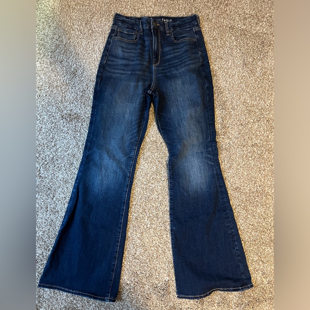 American Eagles dark washed jeans